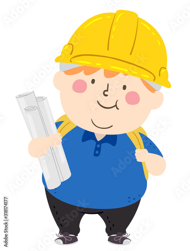 Kid Boy Construction Engine...