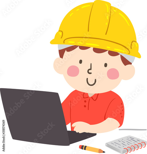 Kid Boy Construction Engine...