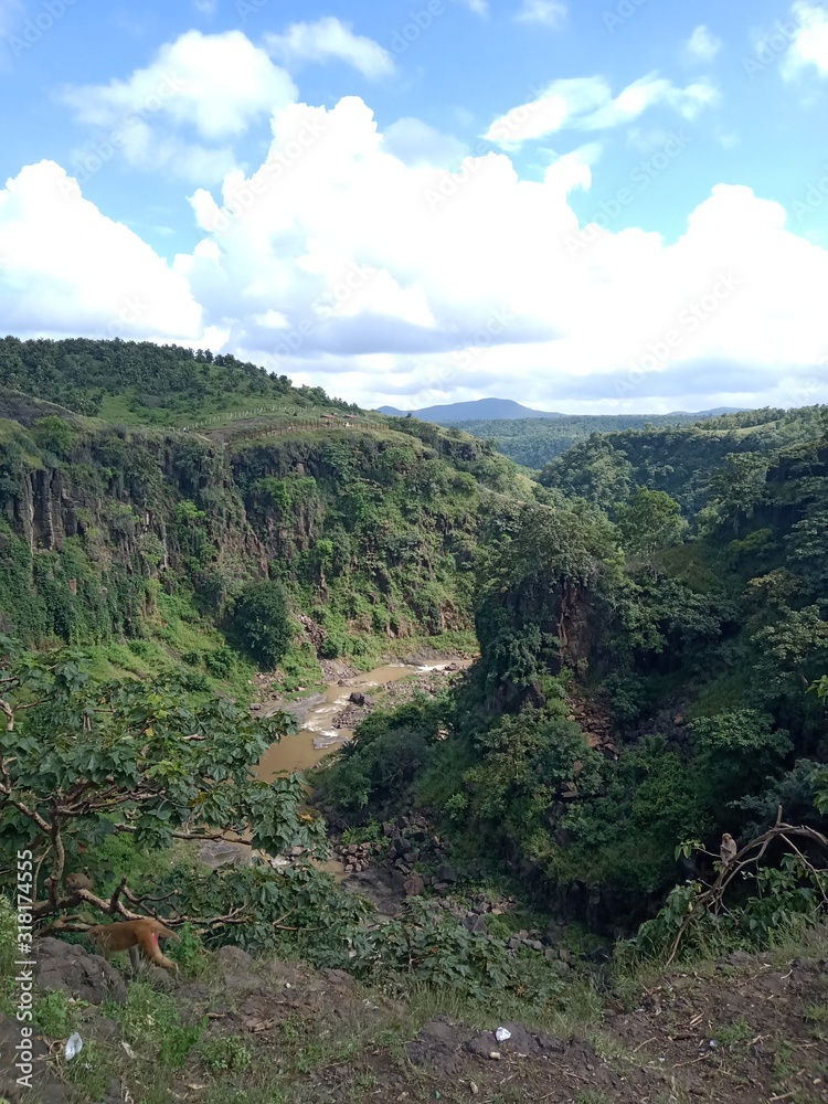 Obraz premium view of mountains