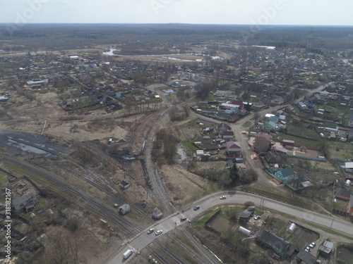 Zapadnaya Dvina is a town and the administrative center of Zapadnodvinsky District in Tver Oblast, Russia, located on the right bank of the Daugava River. photo
