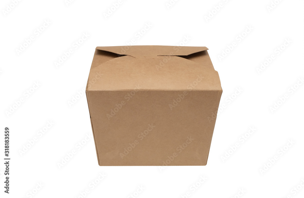 Gift box, cardboard box, isolated on white background Gift box, cardboard box, isolated on white background