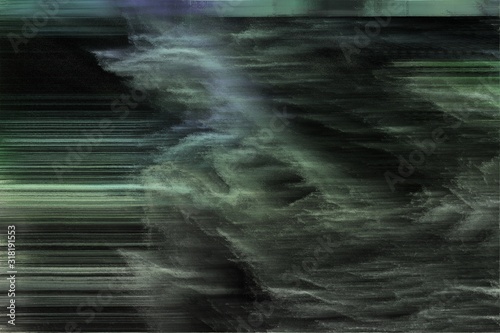 Wallpaper Mural abstract background with futuristic poor broken noise and very dark blue, dark gray and dim gray colors Torontodigital.ca