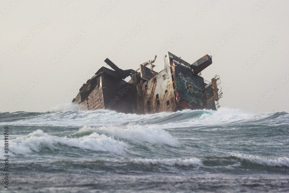 ruined body of shipwreck near Tarkhankut, Krimea ruined body of shipwreck near Tarkhankut, Krimea