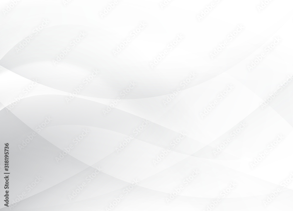 Abstract white and gray background, geometric, modern design, illustration
