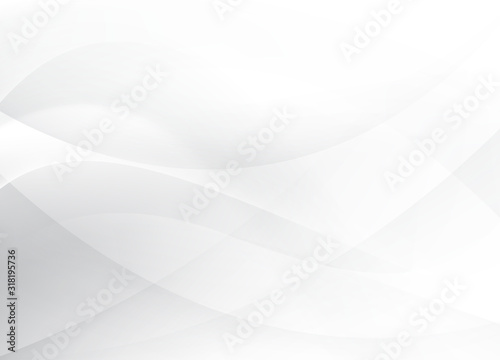 Abstract white and gray background, geometric, modern design, illustration photo
