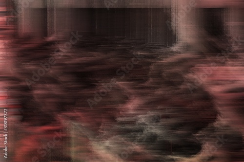 abstract background with digital poor bad noise and very dark pink, rosy brown and pastel brown colors