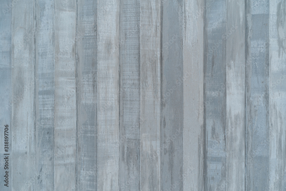 Obraz premium grey plank concrete surface with stain for background