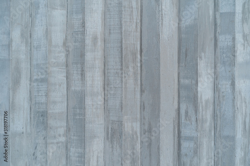 grey plank concrete surface with stain for background