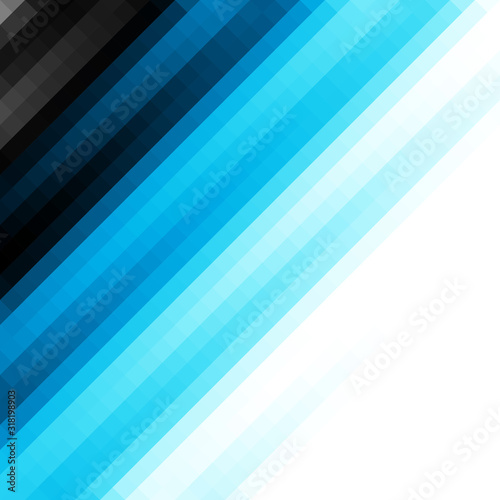 Blurred background. Geometric abstract pattern in low poly style. Effect of a glass. Vector image.