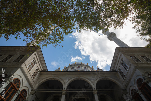 Buyuk Mecidiye Mosque aka Ortakoy Mosque in Istanbul photo