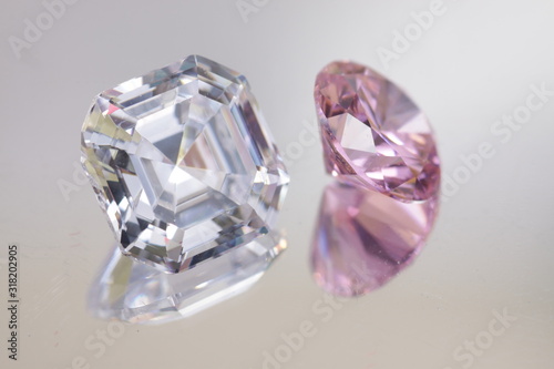 Beautiful color crystal zirconia diamond beads for jewelry