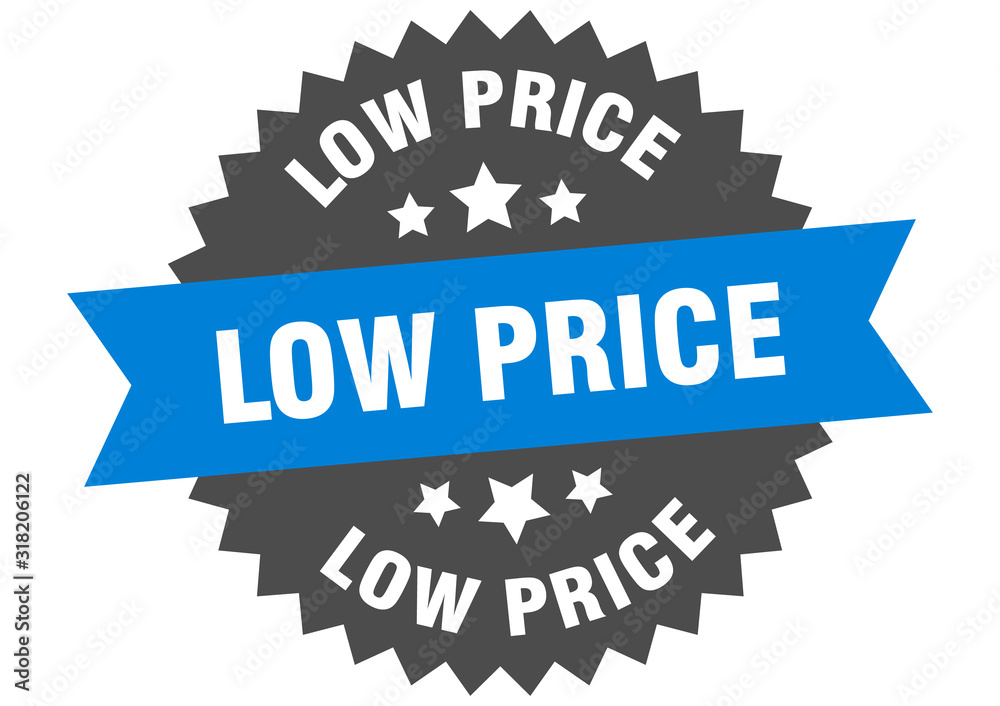 low price sign. low price circular band label. round low price sticker low price sign. low price circular band label. round low price sticker