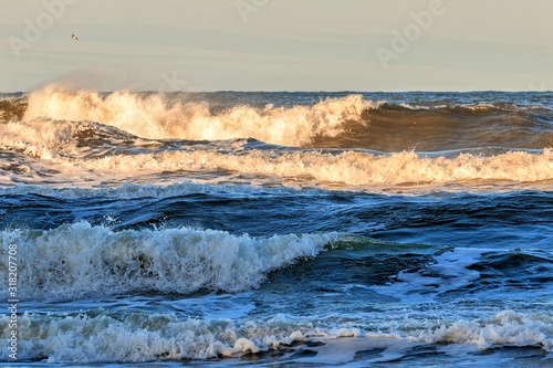 Baltic Sea in the wind