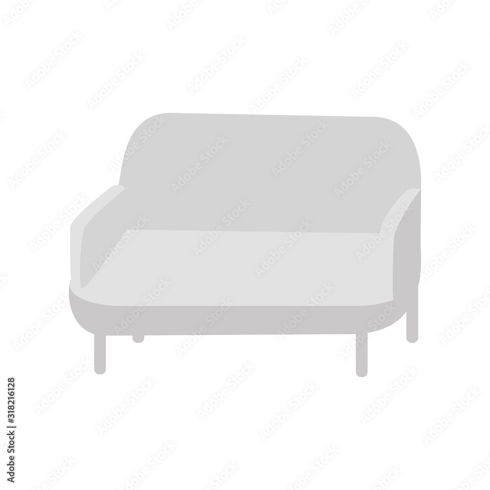 Couch sofa in flat style. Divan sofa isolated on white background. Couch sofa in flat style. Divan sofa isolated on white background.