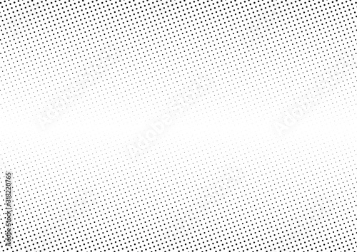 Abstract halftone dotted background. Futuristic grunge pattern, dot and circles. Vector modern optical pop art texture for posters, sites, business cards, cover, postcards, labels, stickers layout.