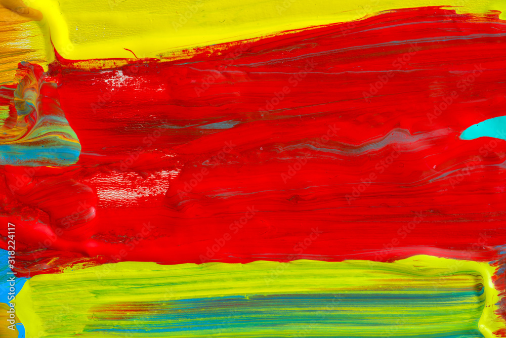 Fototapeta premium Abstrct art. Hand-painted background. SELF MADE