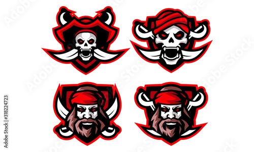 Pirates Esports Mascot Logo Collection-02
