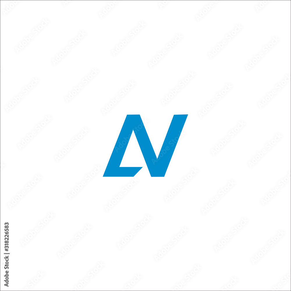 AV AN Initial logo template AV AN Initial logo template