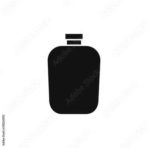 vector icon, camping canteen front view