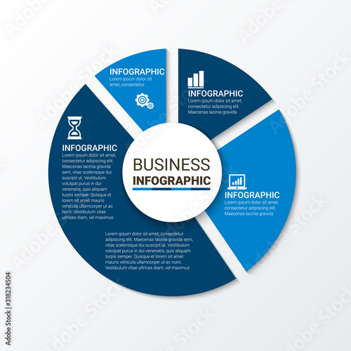 Vector Infographic label design template with icons and options or steps. diagram, presentations, workflow layout, banner, flow chart, info graph.