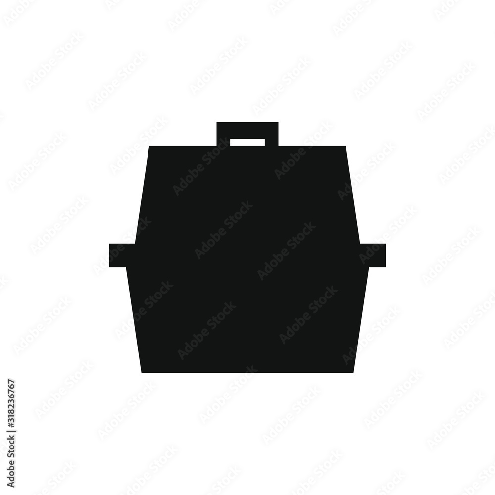 vector icon, pet transport box