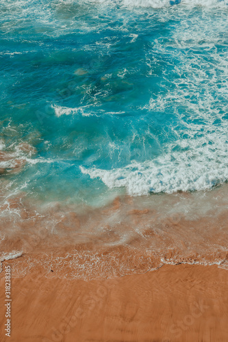 nature poster. Ocean and beach