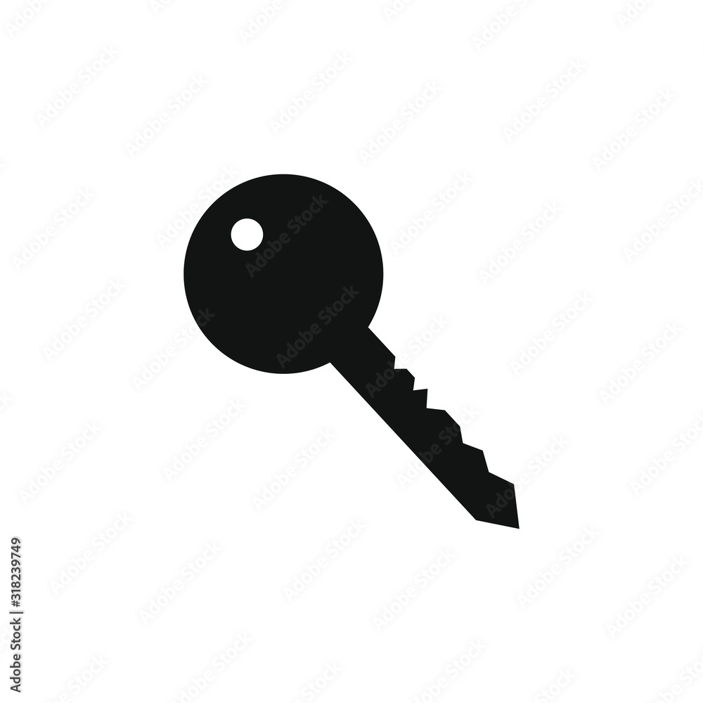 vector icon, shaped like door keys vector icon, shaped like door keys