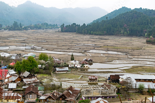 Ziro valley, Arunachal Pradesh state, India