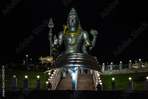 Billede på lærred Lord Shiva at Murdeshwar Temple, Karnataka, India