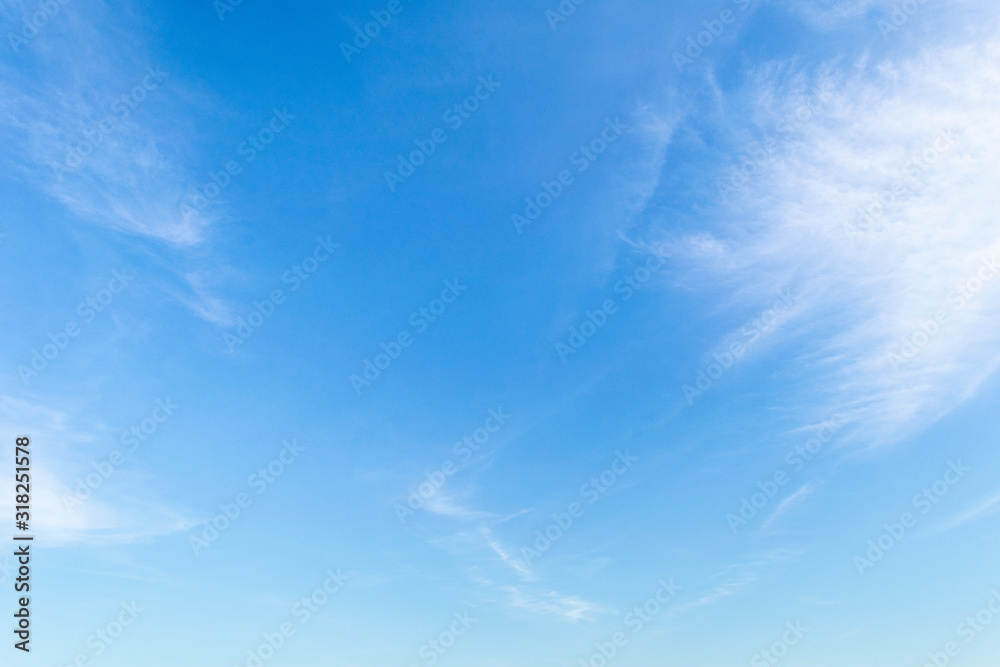 Blue sky with clouds. Blue sky with clouds.
