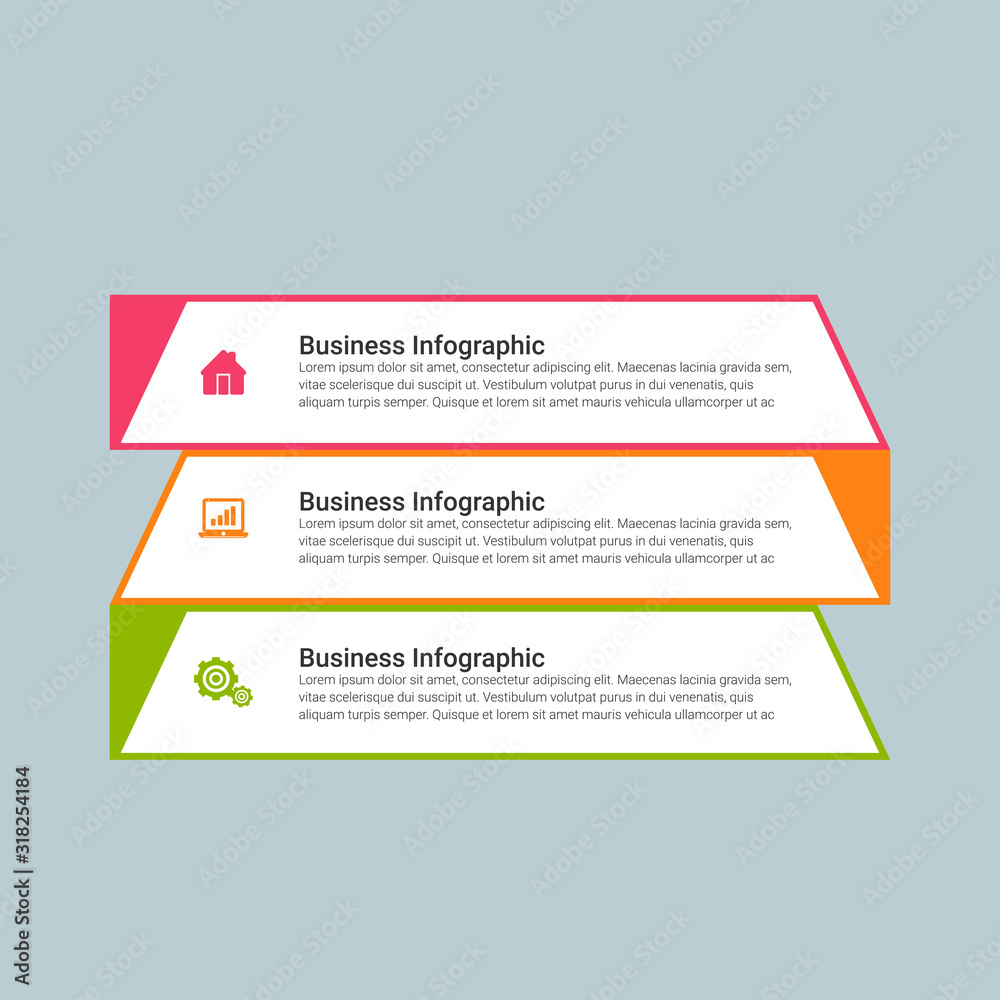 Presentation business infographic template with options. Vector illustration. Presentation business infographic template with options. Vector illustration.