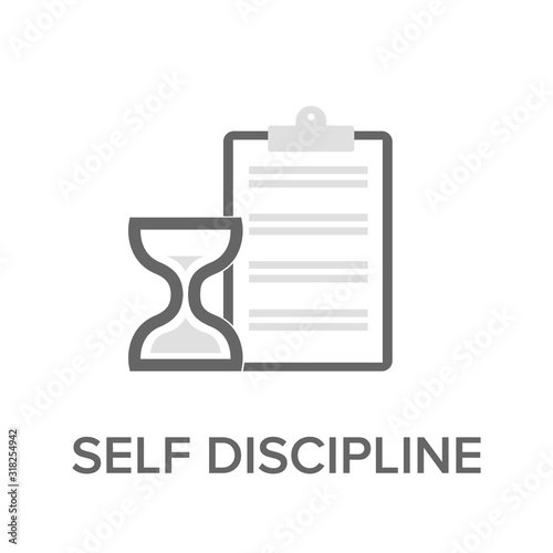 Discipline icon. Simple element illustration. Discipline concept symbol design. Can be used for web and mobile. eps 10 © vadymstock