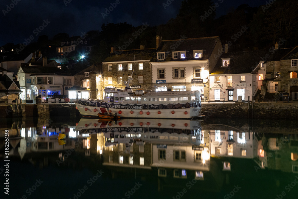 Padstow by night