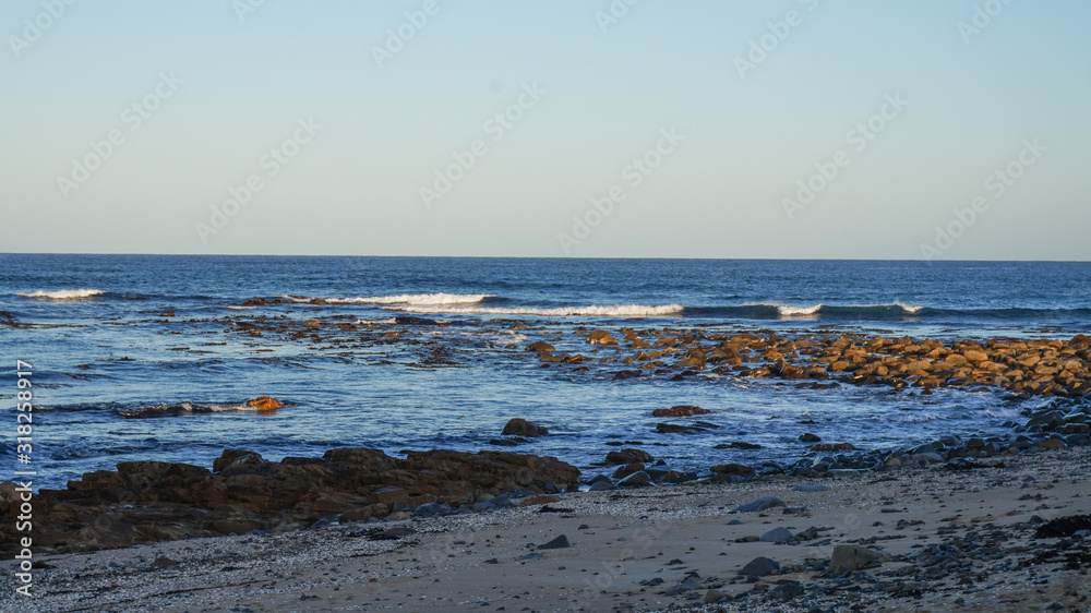 the spectacular red rocks bays of fire in tasmania, australia the spectacular red rocks bays of fire in tasmania, australia