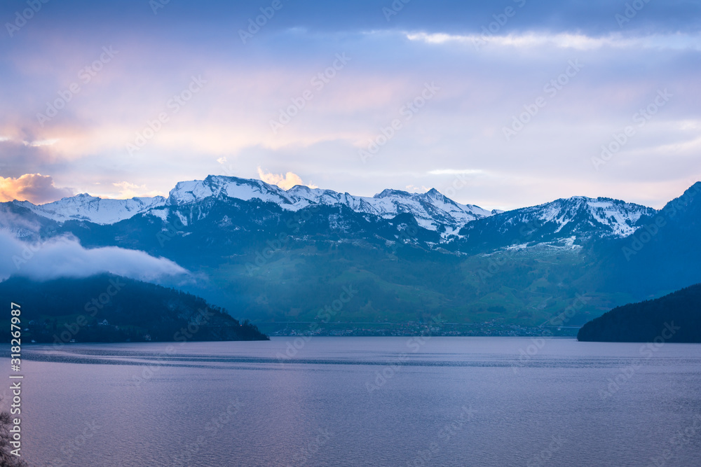 Lake Lucerne. Swiss
