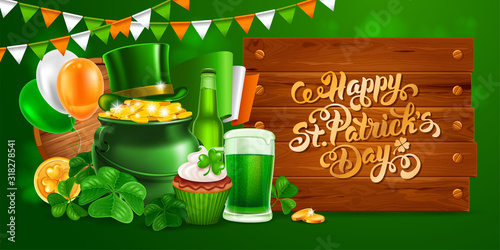 Saint Patricks Day Greeting Design