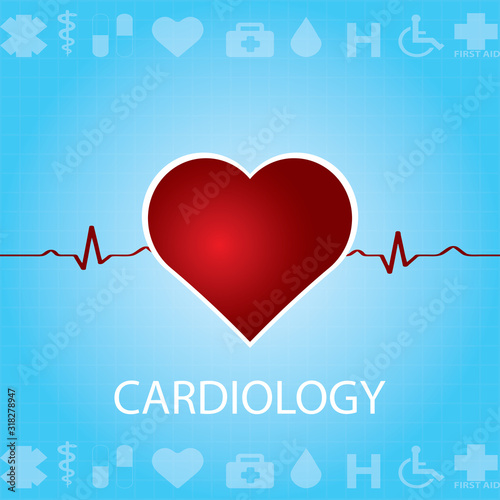 Abstract medical background.