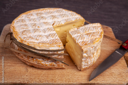 French cow's milk cheese called livarot