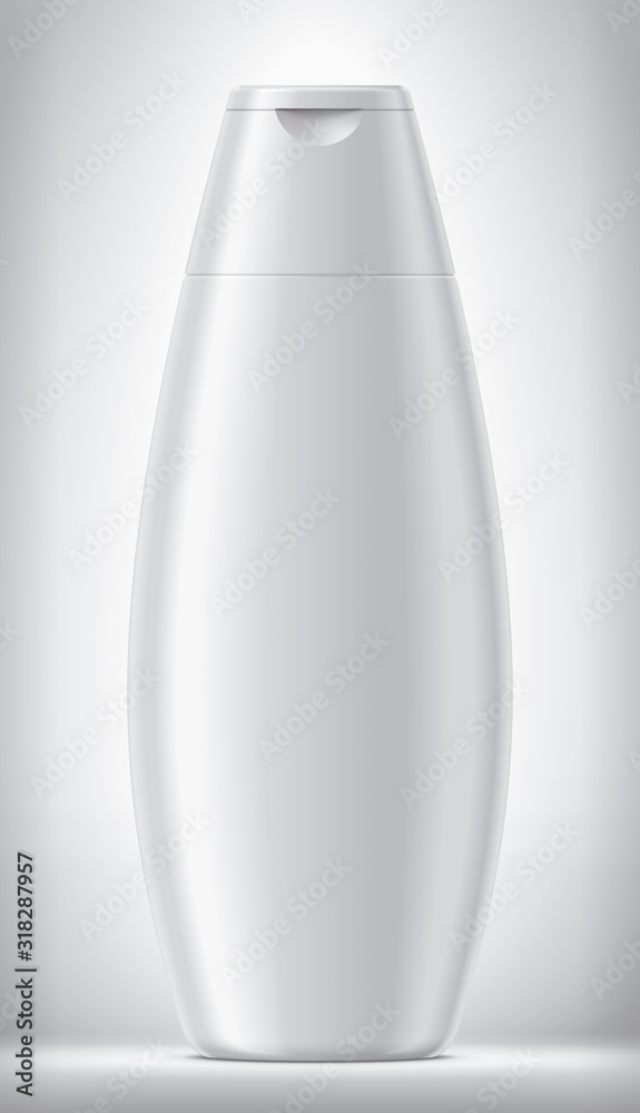 Plastic Bottle on background. Matt surface version. Plastic Bottle on background. Matt surface version.