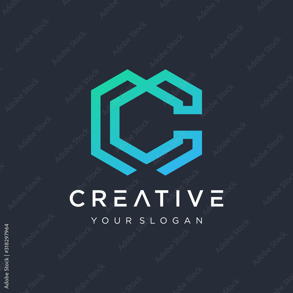 Initial CM logo design modern monogram and elegant. logo the letter MC in the form of abstract line art. overlapping lines symbol - VECTOR Initial CM logo design modern monogram and elegant. logo the letter MC in the form of abstract line art. overlapping lines symbol - VECTOR