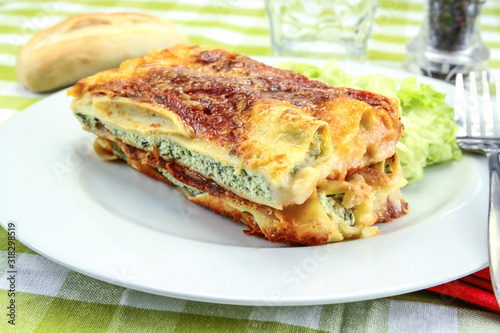 lasagnes ricotta et épinards