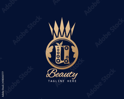 Luxury Letter  perfume logo design and also symbol and icon. this logo is designed for your perfume fragrance, smell, essence, scent.