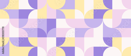 Mosaic Abstract Vector Pattern Design