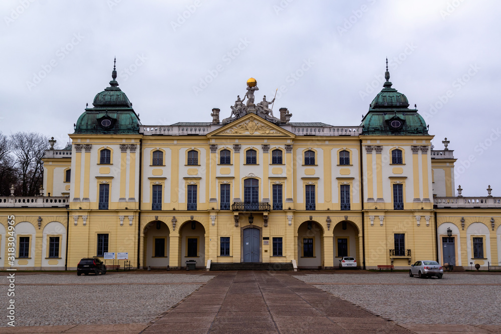 Fototapeta premium Zespół pałacowo – parkowy Branickich w Białymstoku, Wersal Podlasia, Podlasie, Polska