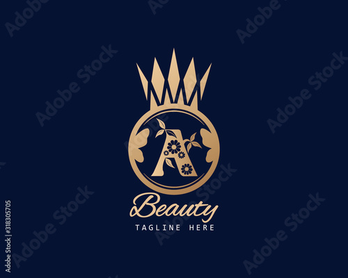 Luxury Letter  perfume logo design and also symbol and icon. this logo is designed for your perfume fragrance, smell, essence, scent.