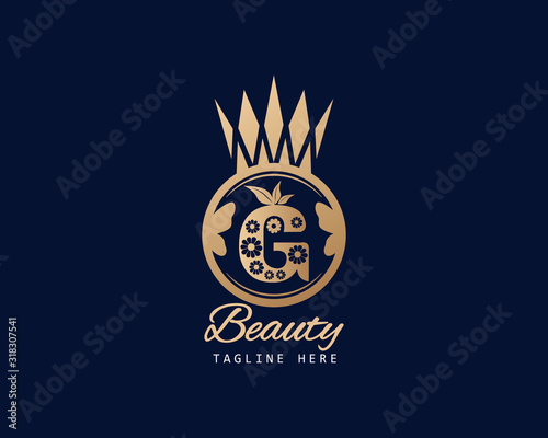 Luxury Letter  perfume logo design and also symbol and icon. this logo is designed for your perfume fragrance, smell, essence, scent.