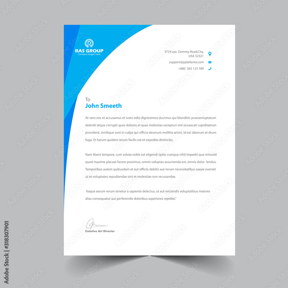 letterhead template