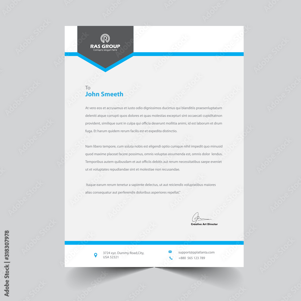 letterhead template