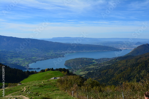 Vue Panoramique Lac d'Annecy La Tournette Haute Savoie