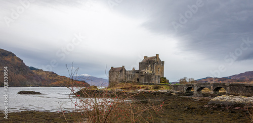 Eilean Donan Castle, Dornie, Wester Ross, Scotland, United Kingdom